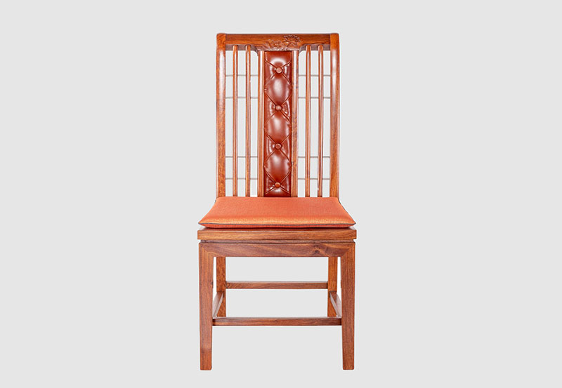 安庆芙蓉榭中式实木餐椅效果图